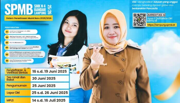 Era Baru Penerimaan Siswa di Lampung: SMKN 4 Bandar Lampung Siap Gelar SPMB 2025, Gantikan Sistem Zonasi