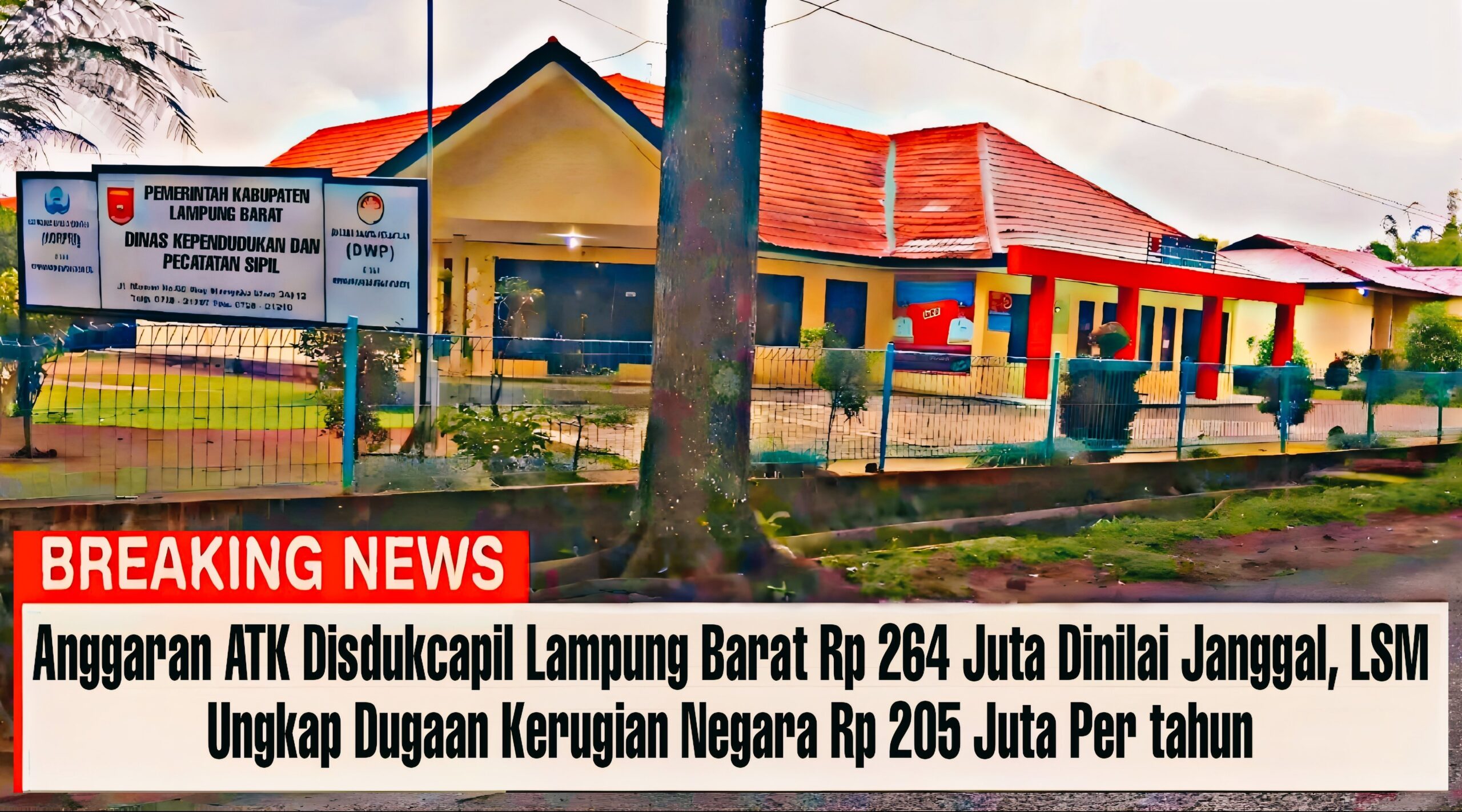 anggaran atk disdukcapil lampung barat rp 264 juta dinilai janggal lsm ungkap dugaan kerugian negara rp 205 juta. YX4lZV2XwKTkM8BL scaled