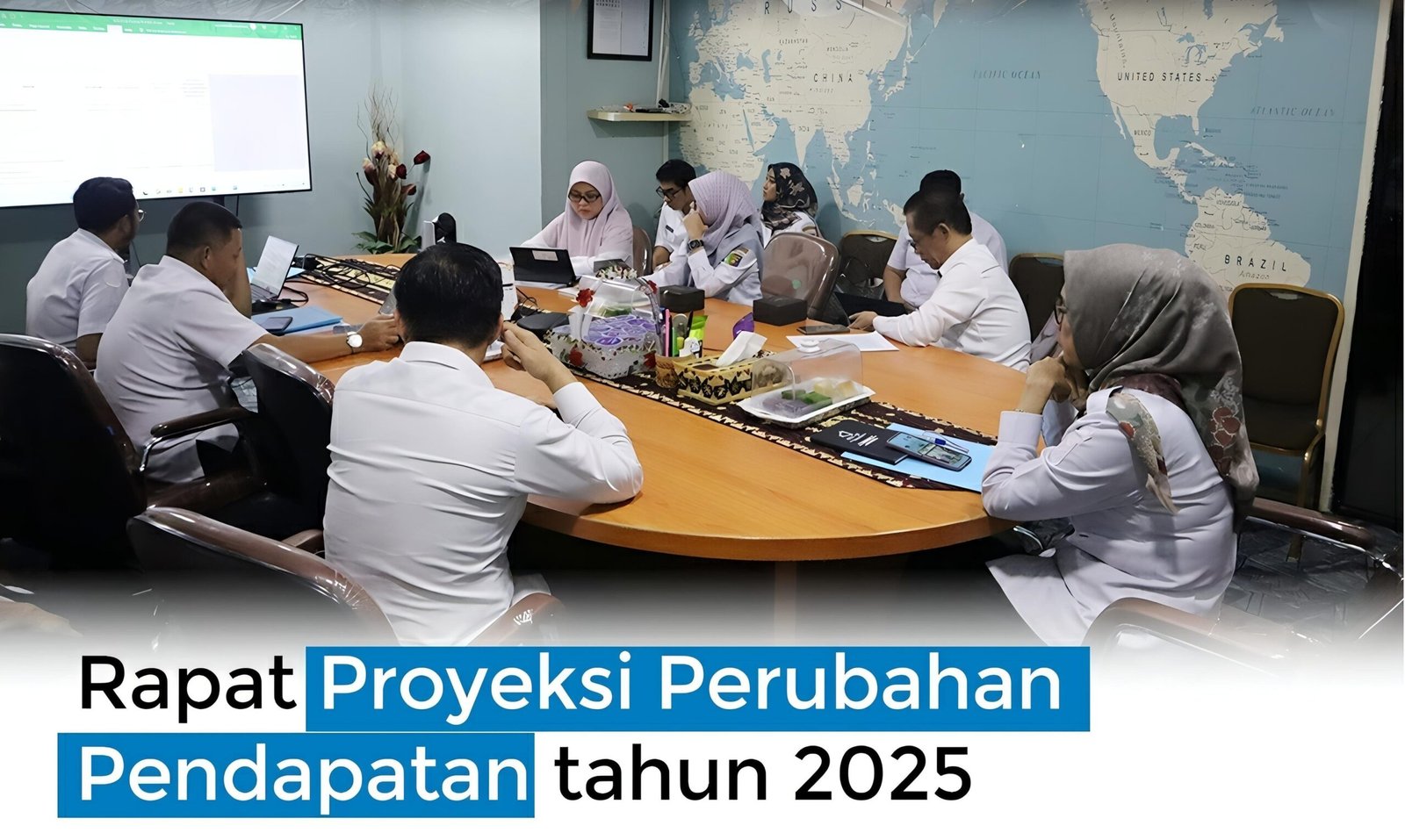 Bahas Proyeksi Perubahan Pendapatan 2025, Bapenda dan Bappeda Lampung Gelar Rapat Koordinasi
