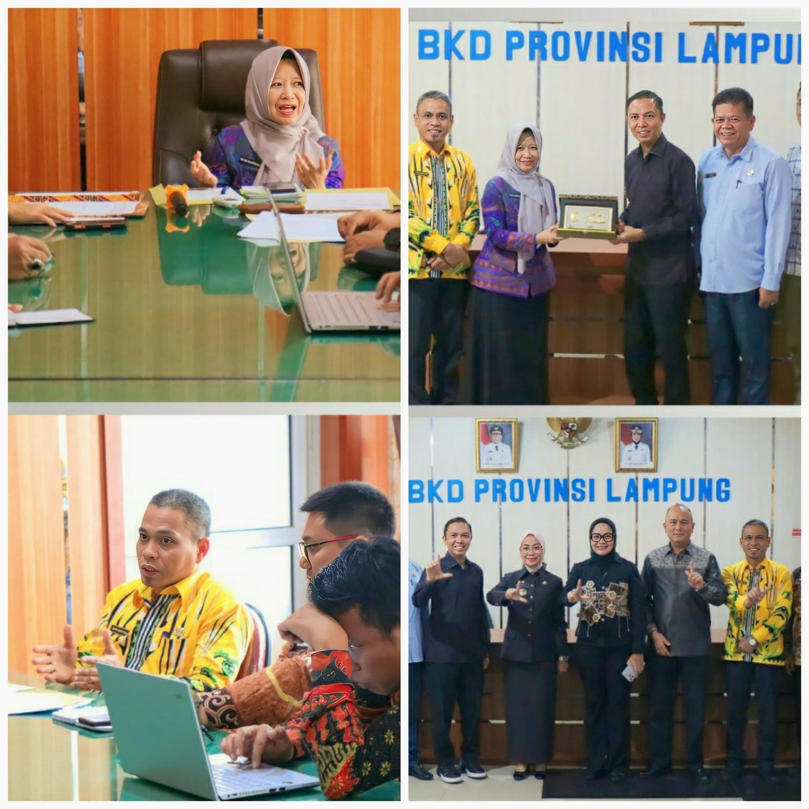 BKD Lampung dan Sumsel Bersinergi Hadapi Potensi Penundaan Seleksi CASN 2024