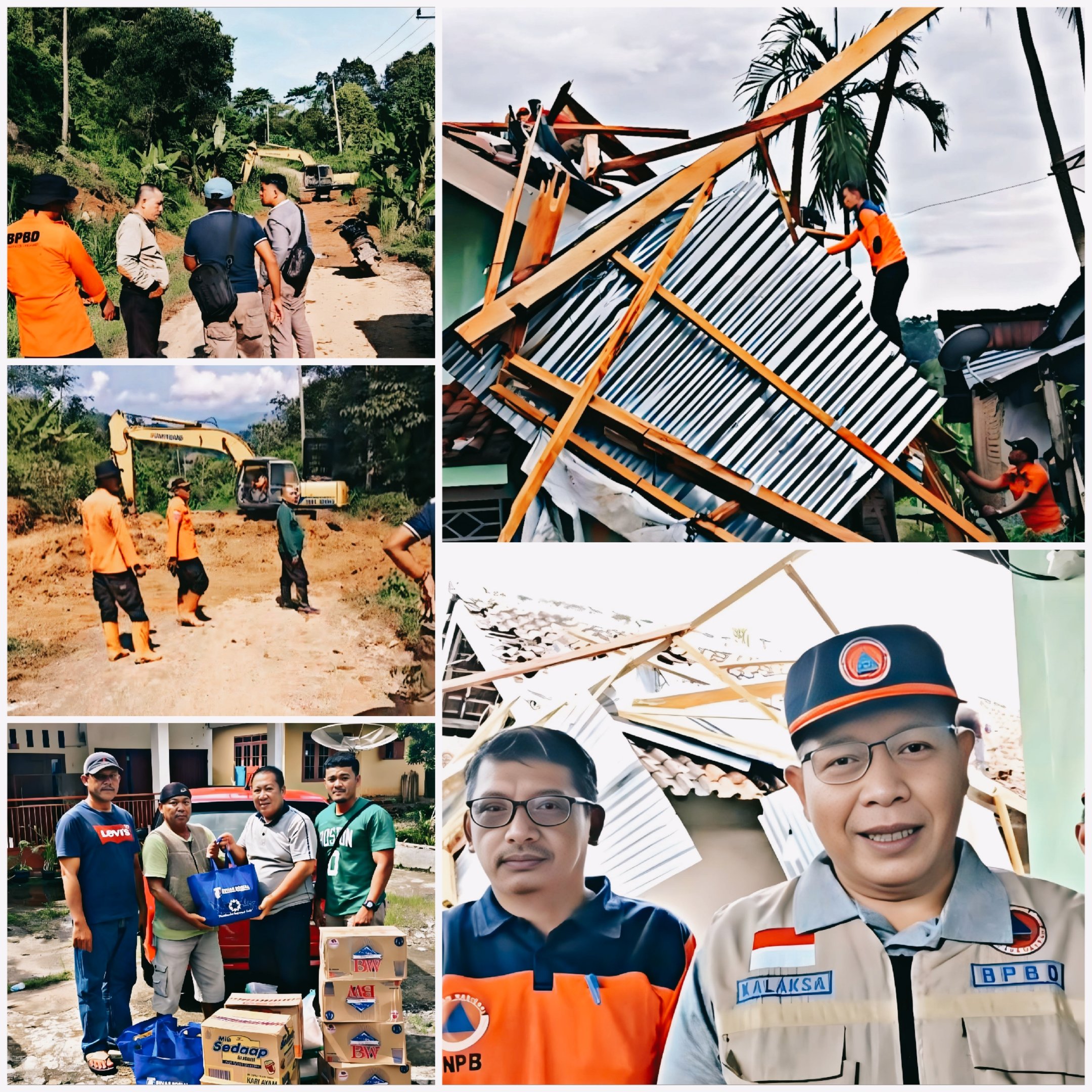 BPBD Tanggamus di Garda Terdepan