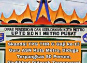 Dana THR dan Gaji ke-13 Guru di Metro Diduga Terpotong 50%, Disdikbud Didesak Transparan