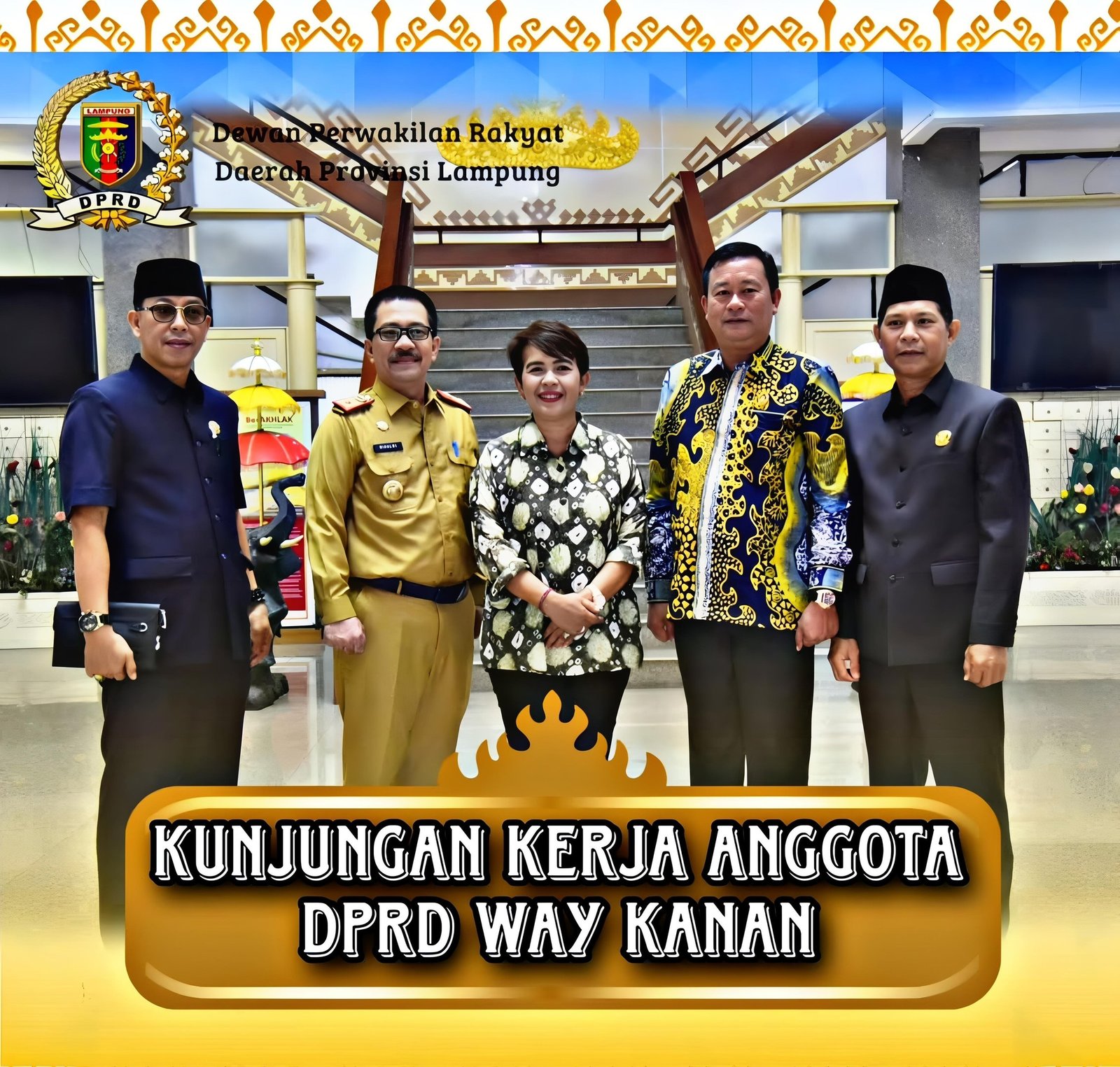 Demi Tata Tertib dan Kode Etik Ideal, DPRD Way Kanan Konsultasi ke DPRD Lampung