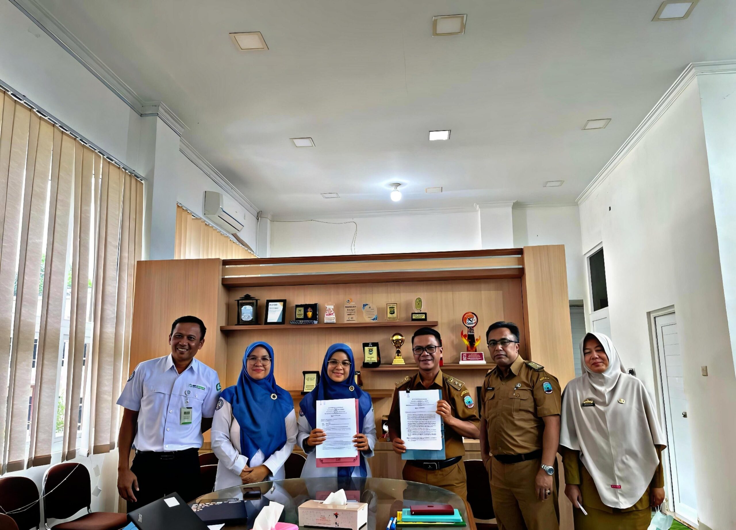 Diskes Lamsel Rapat Maping Rujukan Dengan BPJS