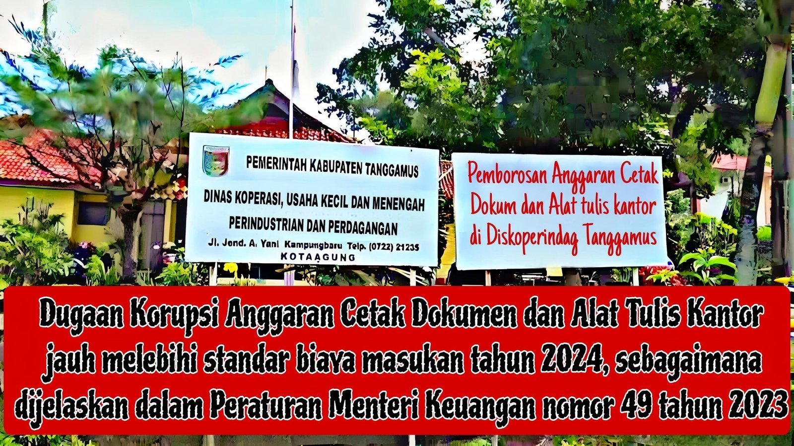 Pemborosan Belanja Alat Bahan Dinas Koperasi Kabupaten Tanggamus 1 diskoperindag A85EqZvEeohWoKjb 1 scaled