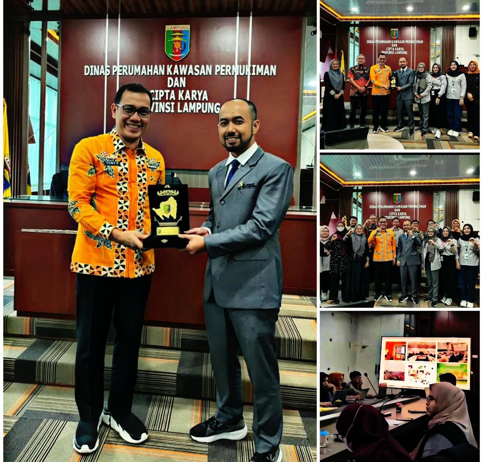 DINAS PKPCK Provinsi Lampung Koordinasi Pembangunan Kota Baru Kotabaru Lampung dan Kerja Sama dengan SDGs Center Universitas 