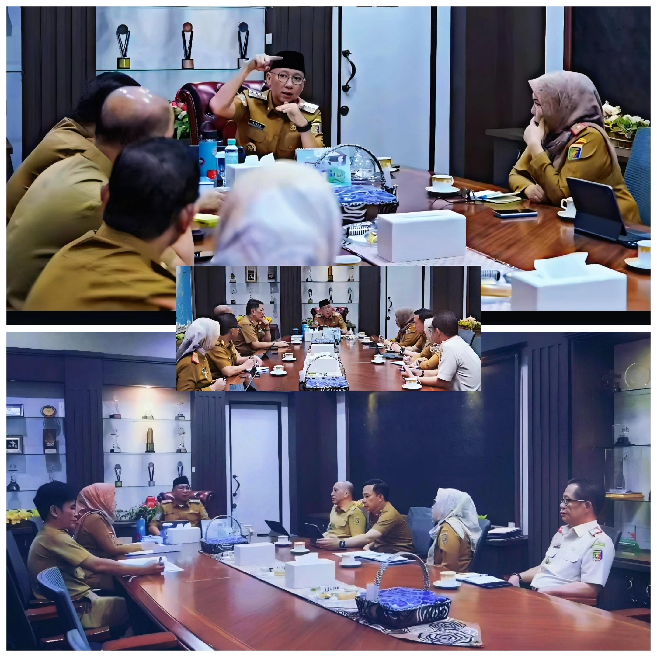 Kepala BPKAD Provinsi Lampung, Dr. Marindo Kurniawan, Hadiri Breafing dan Rapat Optimalisasi BUMD