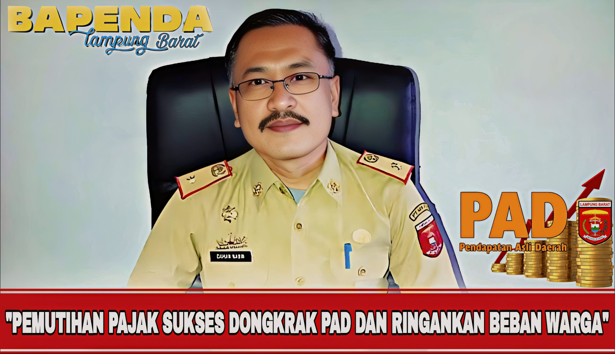 Kepemimpinan Daman Nasir di Bapenda Lambar