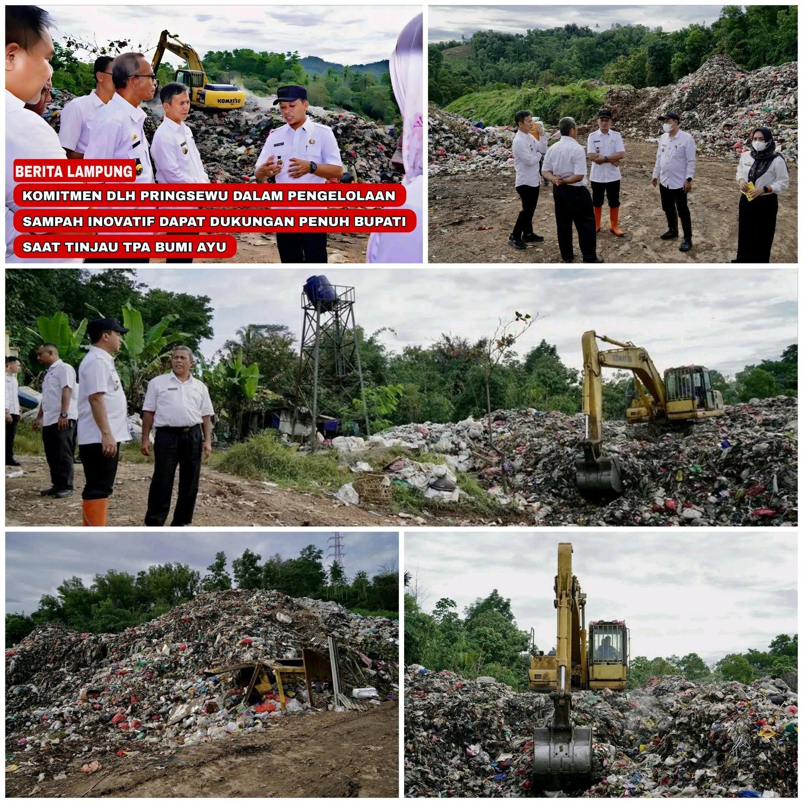 Komitmen DLH Pringsewu dalam Pengelolaan Sampah Inovatif Dapat Dukungan Penuh Bupati Saat Tinjau TPA Bumi Ayu 1 Komitmen DLH Pringsewu dalam Pengelolaan Sampah Inovatif Dapat Dukungan Penuh Bupati Saat Tinjau TPA Bumi Ayu