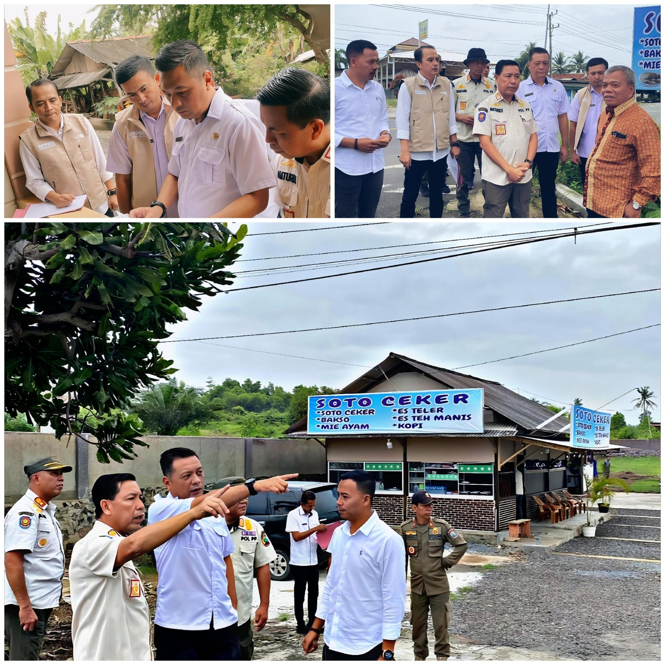 Penertiban Reklame di Lampung Selatan