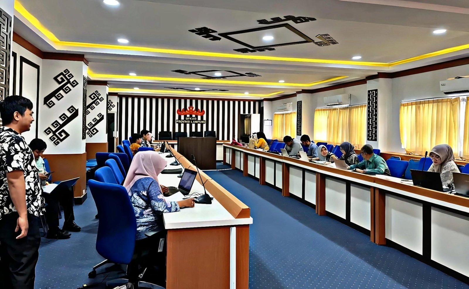 Pendampingan Penginputan Anggaran Kas APBD 2025 di BPKAD Provinsi Lampung