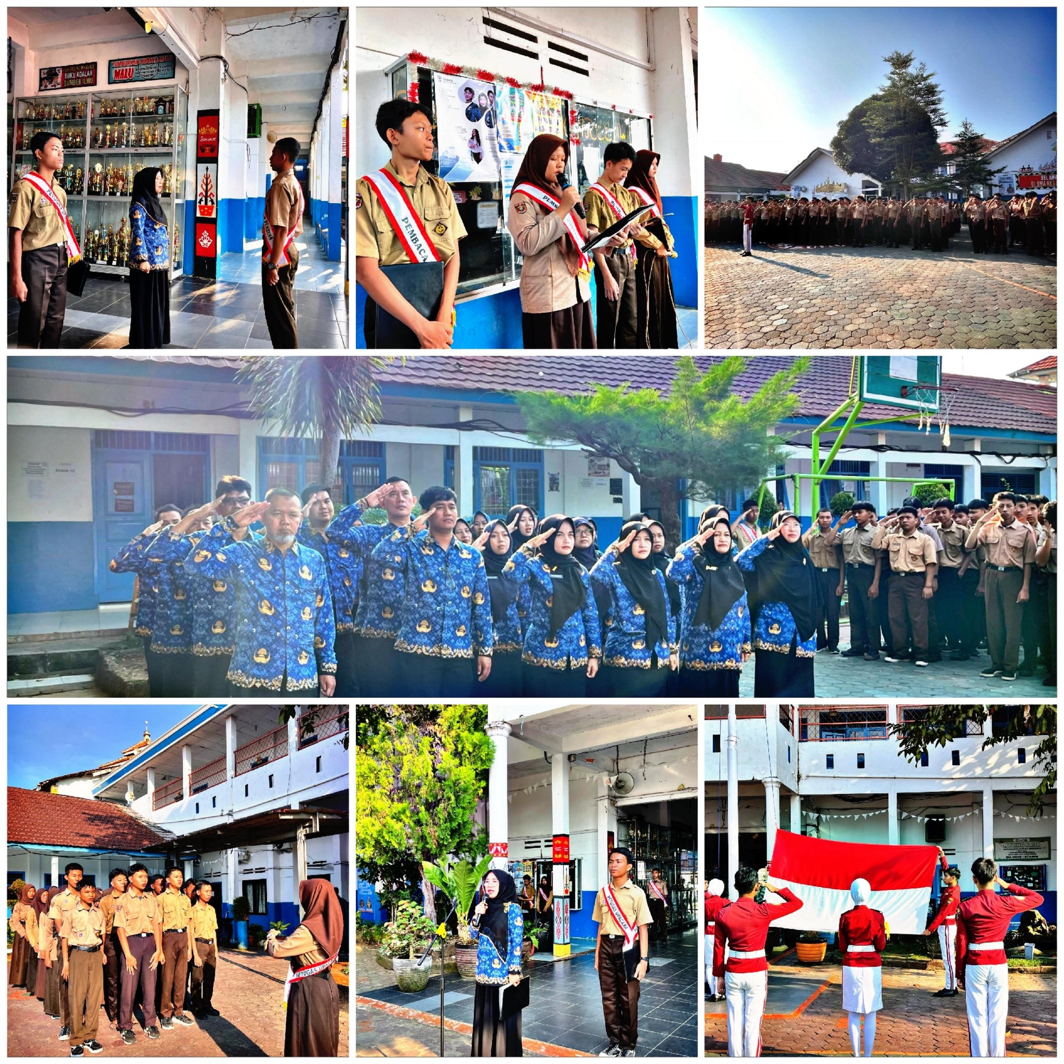 Semangat Hardiknas Menggema di SMAN 1 Kotabumi