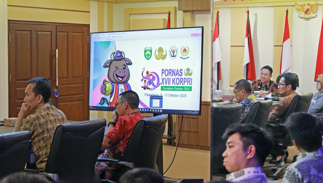 Dipimpin Sekdaprov Marindo, Lampung Selektif Ikuti 9 Cabor di Pornas Korpri 2025, Targetkan Prestasi