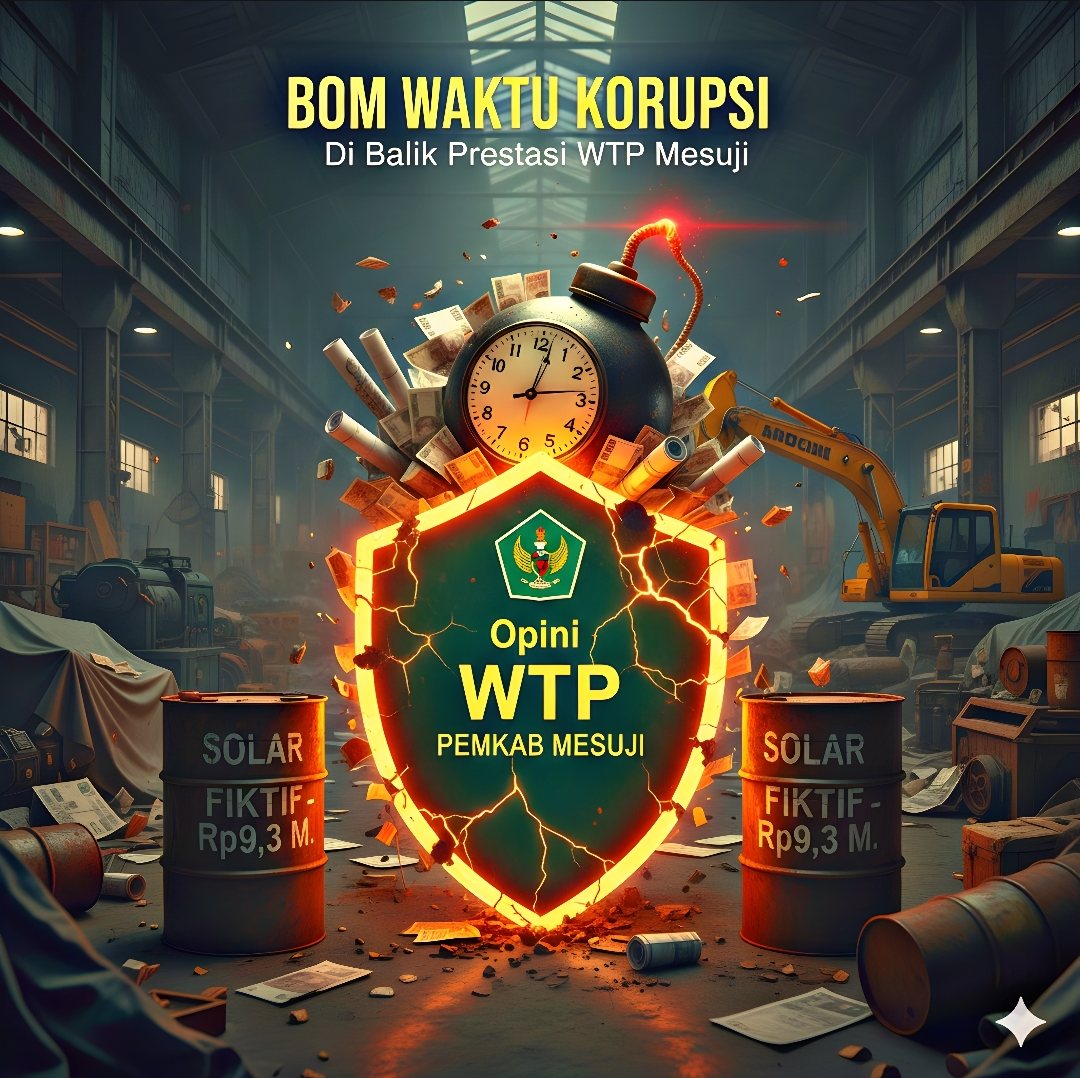 Di Balik Prestasi WTP Mesuji, Bom Waktu Korupsi di Anggaran PUPR 2024