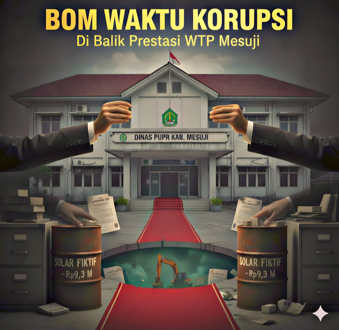 Di Balik Prestasi WTP Mesuji Bom Waktu Korupsi di Anggaran PUPR 2024
