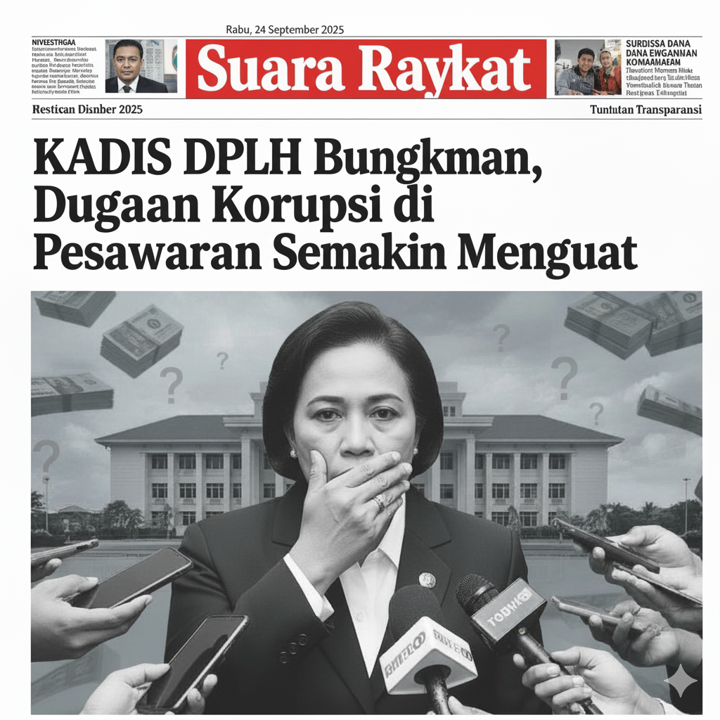 KADIS DPLH Bungkam Dugaan Korupsi di Pesawaran Semakin Menguat 6