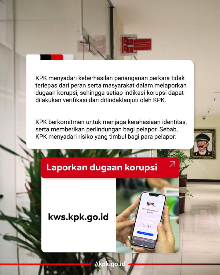 Mengenal KWS KPK: Saluran Aman dan Rahasia untuk Melaporkan Korupsi