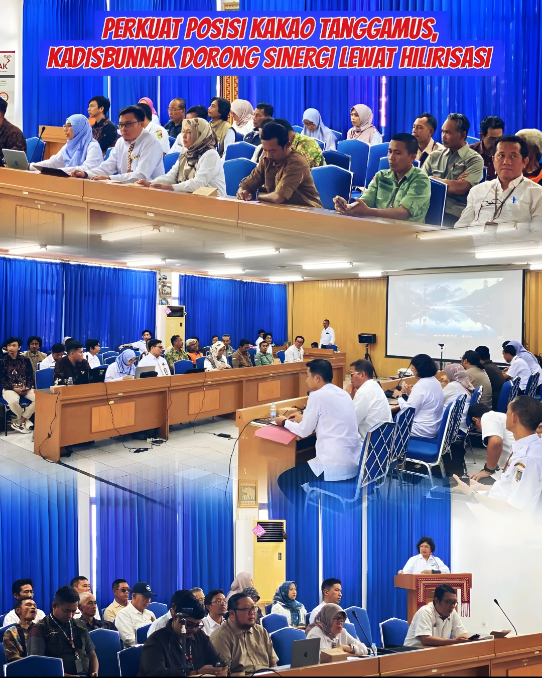 Perkuat Posisi Kakao Tanggamus, Kadisbunnak Dorong Sinergi Lewat Hilirisasi