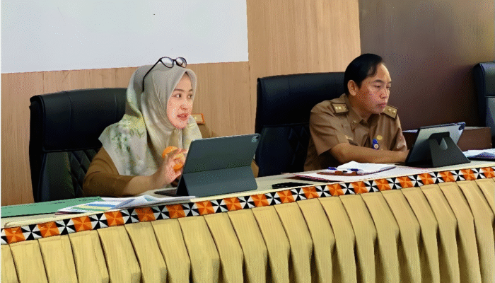 Bappeda Lampung Barat Gelar Rapat Evaluasi Bulanan Intensif, Pastikan Pembangunan Tepat Sasaran