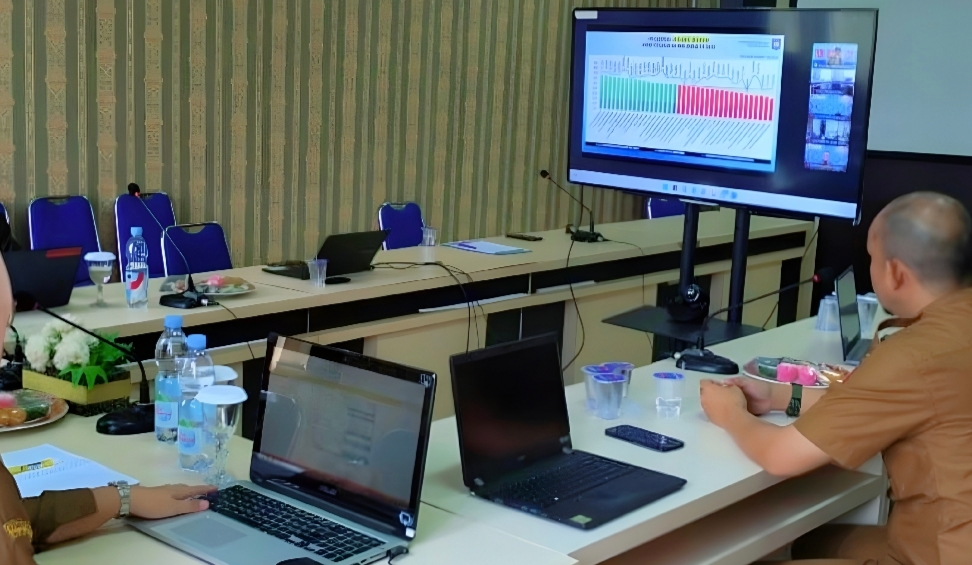 Jaga Stabilitas Harga, BPKAD Pringsewu Ikuti Rakor Pengendalian Inflasi dan Harga Beras