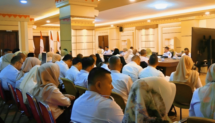 Genjot PAD, Pemprov Lampung Gelar Rapat Evaluasi Sektor Retribusi Daerah