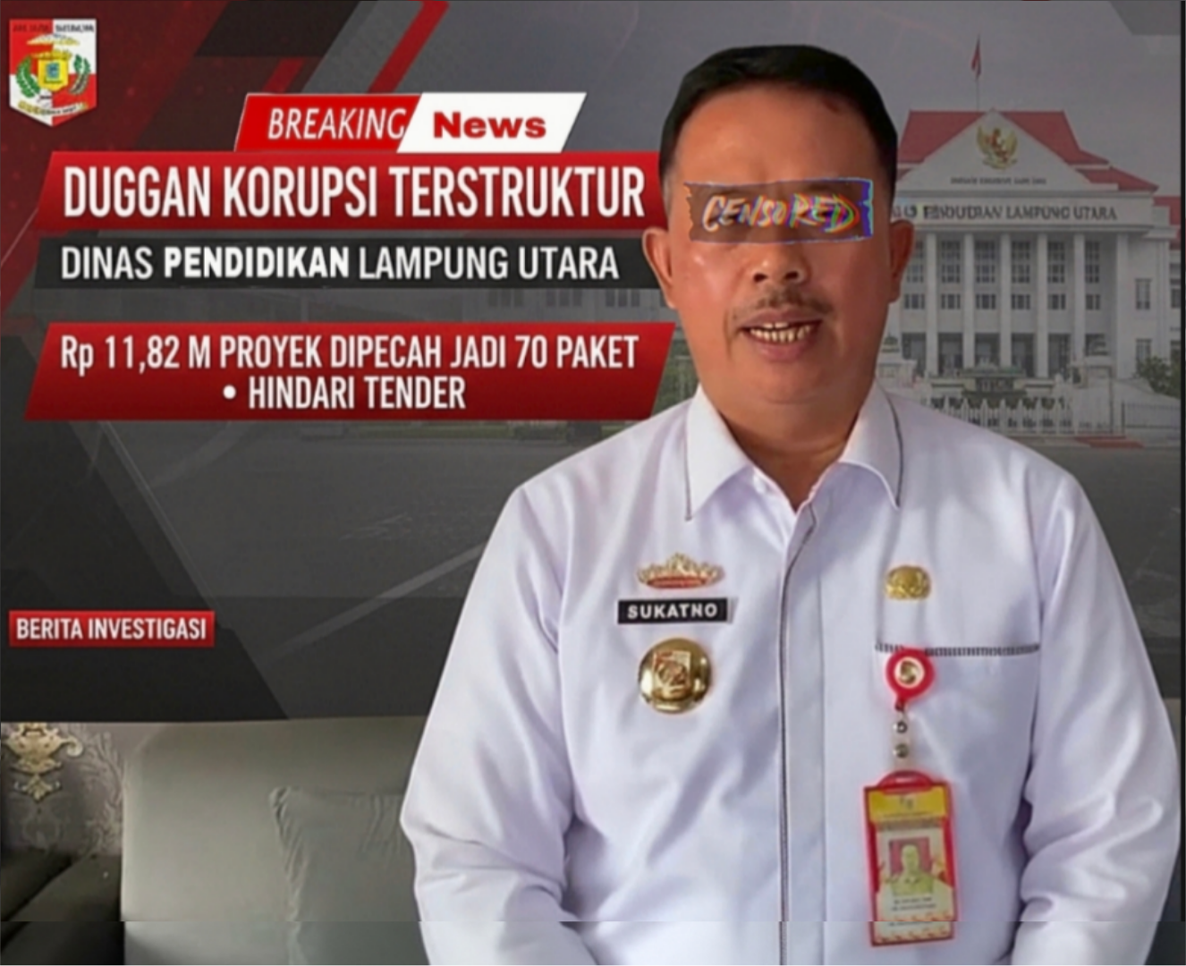 Modus Pecah Paket Disdikbud Lampung Utara Terbongkar Rp 118 Miliar Proyek Konstruksi Diduga Di PL kan