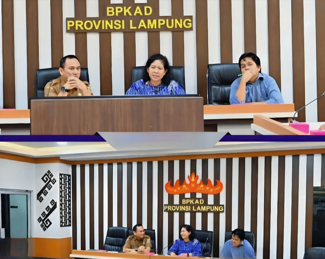 Perkuat Akuntabilitas, BPKAD Lampung Gelar Exit Meeting Bahas Temuan Audit BPK