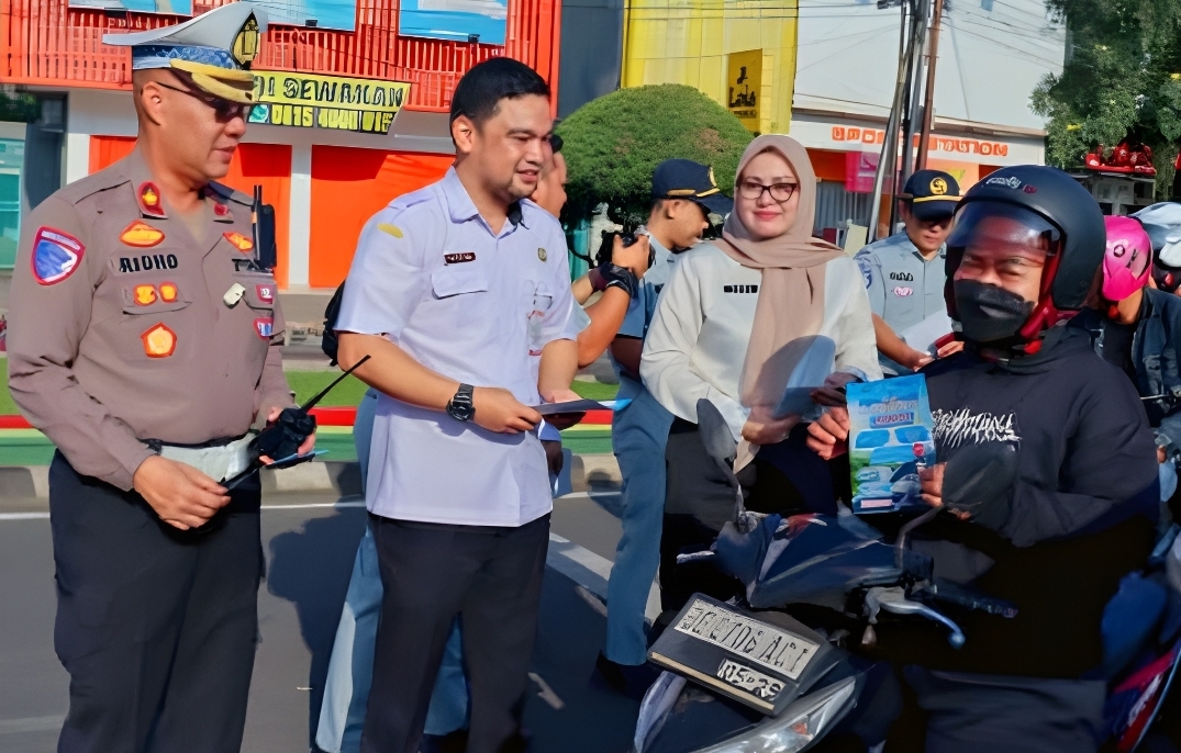 Tinggal 15 Hari Lagi, Bapenda, Polisi, dan Jasa Raharja Gencarkan Sosialisasi Akhir Program Pemutihan Pajak
