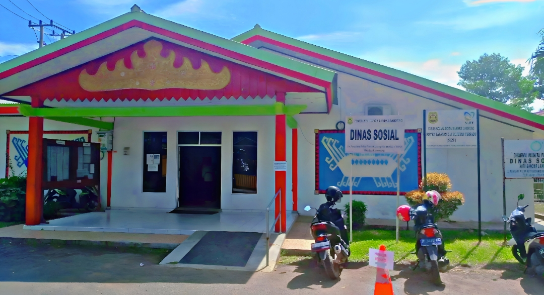 Wajah Baru Pelayanan Sosial: Demi Kenyamanan Publik, Kantor Dinsos Bandar Lampung Direnovasi Total