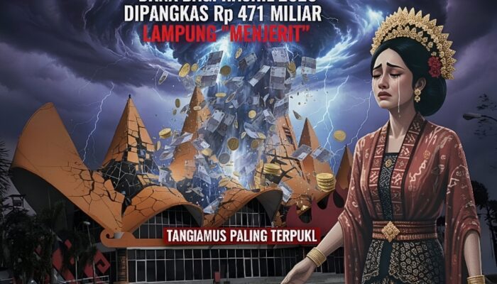 Lampung Menjerit, Dana Bagi Hasil 2026 Dipangkas Rp 471 Miliar, Tanggamus Paling Terpukul