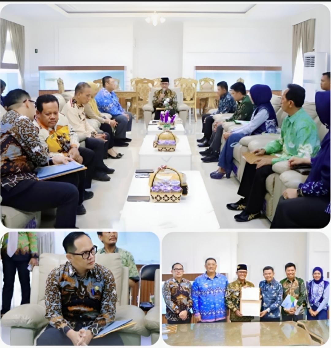 Perkuat Legalisasi Aset Daerah, Pemkab Lampung Tengah Terima Penyerahan Sertifikat Resmi dari BPN