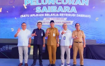 Aplikasi Saibara Resmi Meluncur, Kepala Bapenda Slamet Riadi Jamin Kemudahan Transaksi Retribusi Daerah
