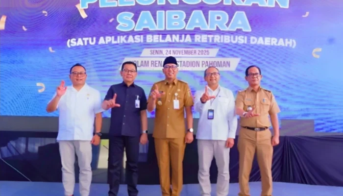 Aplikasi Saibara Resmi Meluncur, Kepala Bapenda Slamet Riadi Jamin Kemudahan Transaksi Retribusi Daerah