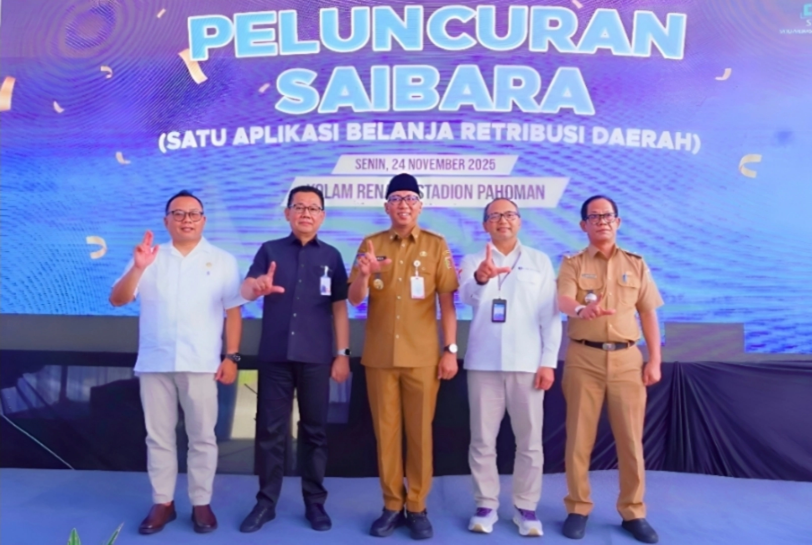 Aplikasi Saibara Resmi Meluncur, Kepala Bapenda Slamet Riadi Jamin Kemudahan Transaksi Retribusi Daerah