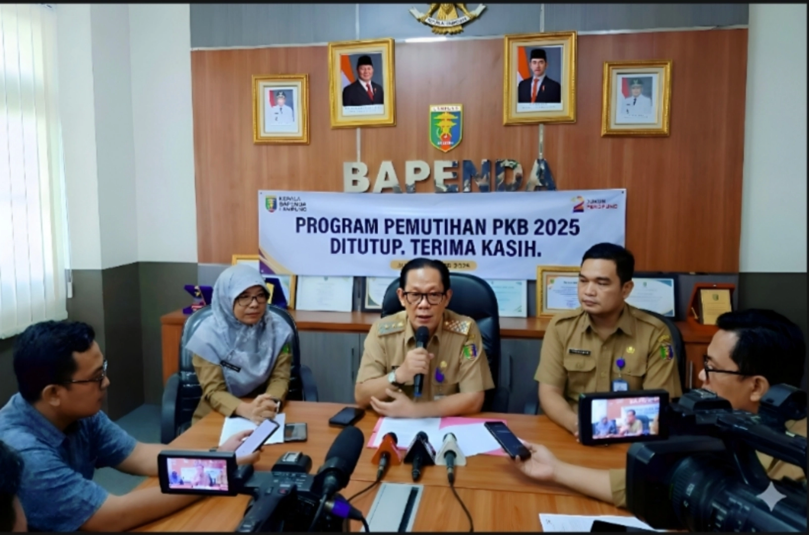 Bapenda Lampung Sukses Tutup Program Pemutihan PKB 2025, Realisasi Penerimaan Tembus Rp213,29 Miliar