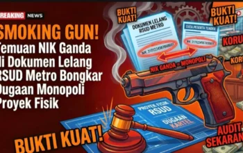 SMOKING GUN! Temuan NIK Ganda di Dokumen Lelang RSUD Metro Bongkar Dugaan Monopoli Proyek Fisik