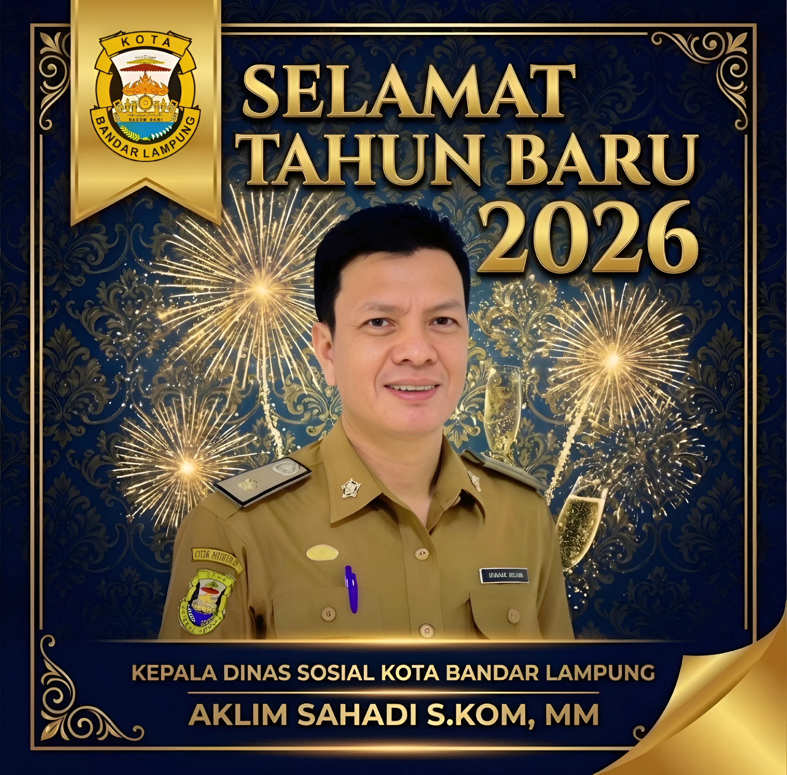Sambut Tahun Baru 2026, Kepala Dinas Sosial Bandar Lampung Tekankan Semangat Kesetiakawanan dan Peningkatan Pelayanan Warga