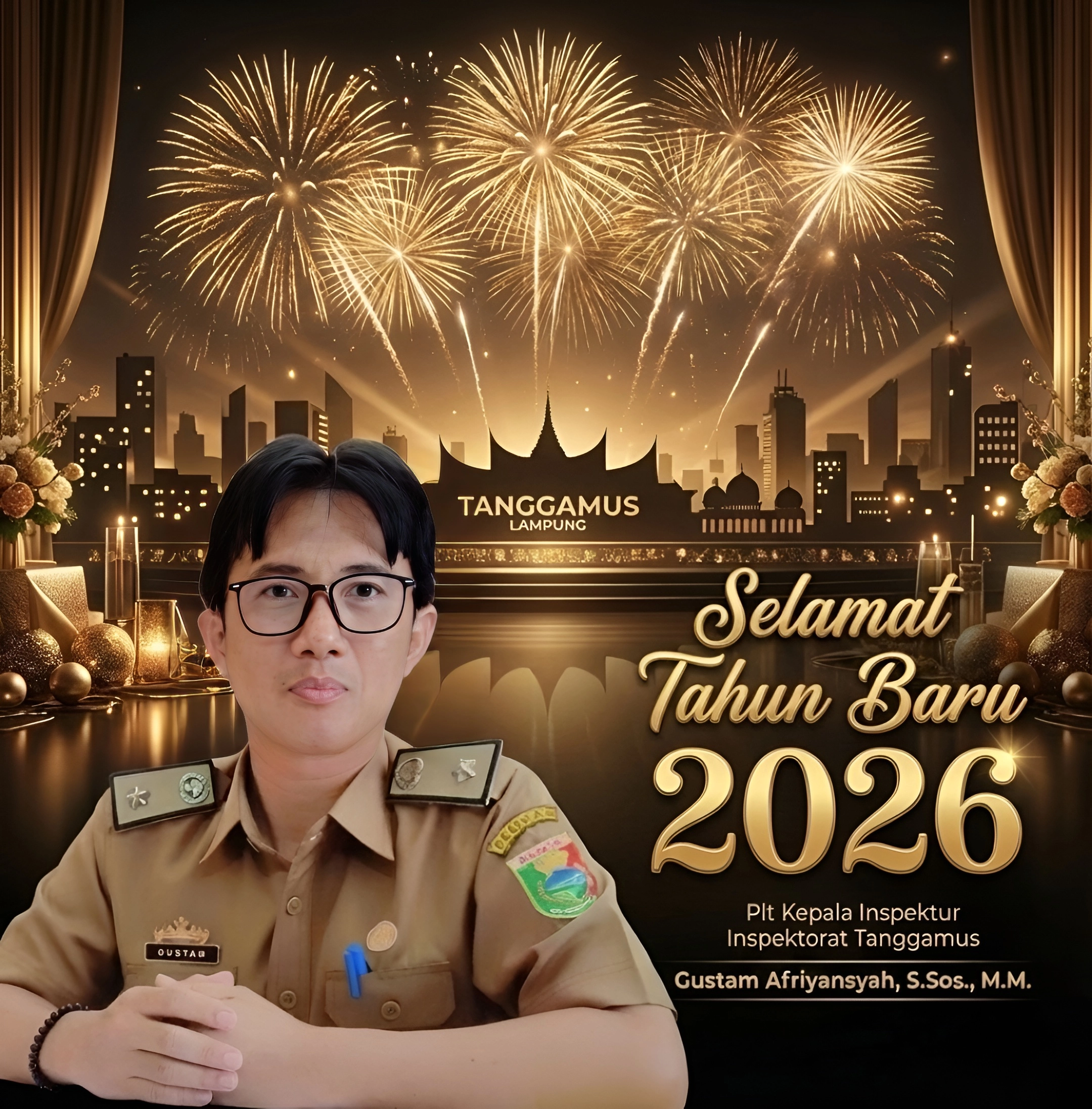Sambut Tahun Baru 2026, Plt Inspektur Tanggamus Gustam Afriyansyah Ajak Perkuat Integritas dan Kinerja 1 Sambut Tahun Baru 2026, Plt Inspektur Tanggamus Gustam Afriyansyah Ajak Perkuat Integritas dan Kinerja