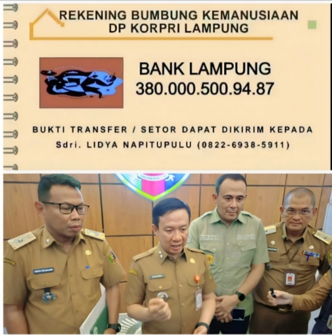 Solidaritas Sumatera Memanggil Pemprov Lampung Galang Dana Kemanusiaan untuk Korban Banjir di Aceh Sumut dan Sumbar