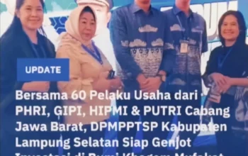 Sukses Gelar Forum Investasi di Bandung, Pemkab Lamsel Tawarkan Kemudahan Izin bagi Investor Sektor Pariwisata