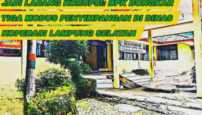 Di Tengah Jeritan UMKM, Dinas Koperasi Lamsel Bakar Uang Rakyat: Beli Tenda Seharga Mobil, Anggaran Diduga Jadi Bancakan