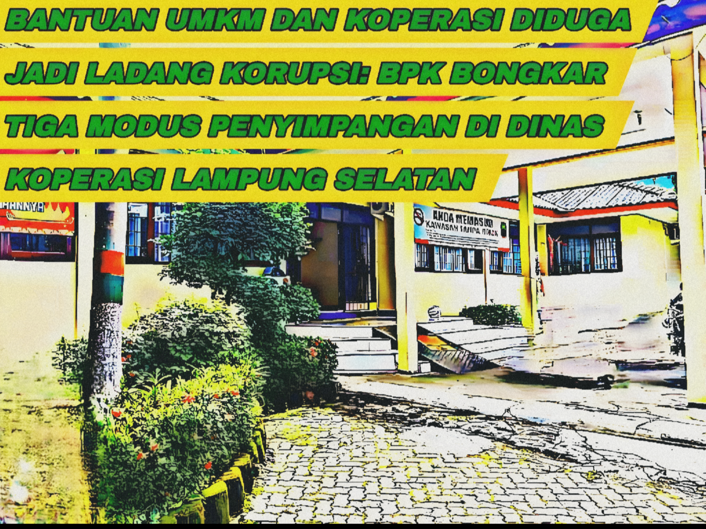 BPK Bongkar Tiga Modus Penyimpangan di Dinas Koperasi Lampung Selatan