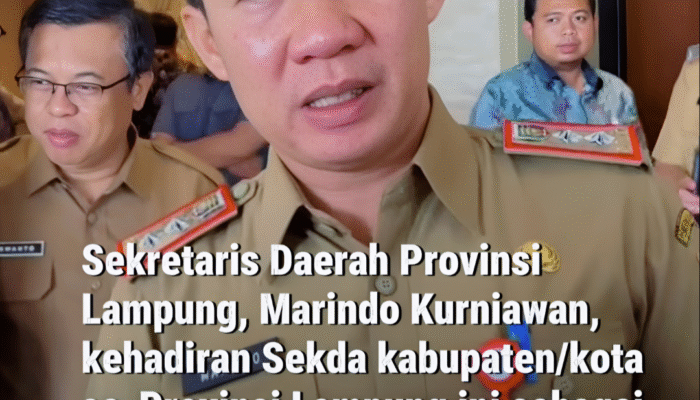 Sekda Provinsi Lampung Kawal Visi Gubernur, Pastikan Birokrasi Siap Sambut Indonesia Emas 2045