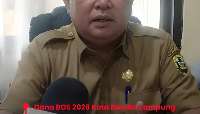 Dana BOS Bandar Lampung 2026 Tembus Rp125 Miliar, Disdikbud Warning Sekolah: Wajib Lapor Triwulan!