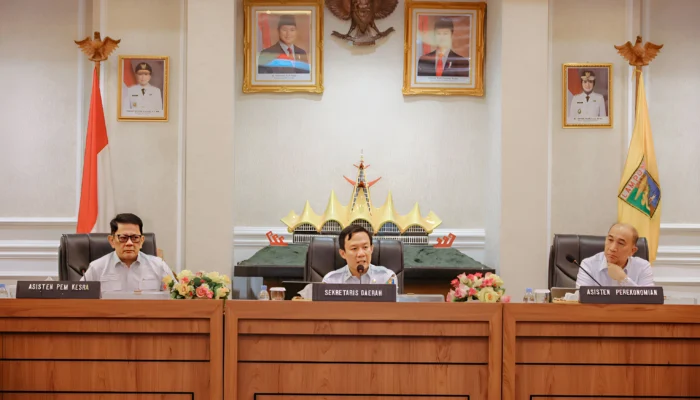 Optimalisasi Kinerja 2026, Sekdaprov Marindo Kurniawan Tekankan Efisiensi di Rakor Sekretariat Daerah