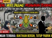 SKANDAL ‘BOOS JAGUNG’ PESAWARAN: Warga Menjerit Hirup Debu, Aparat Diduga “Masuk Angin”