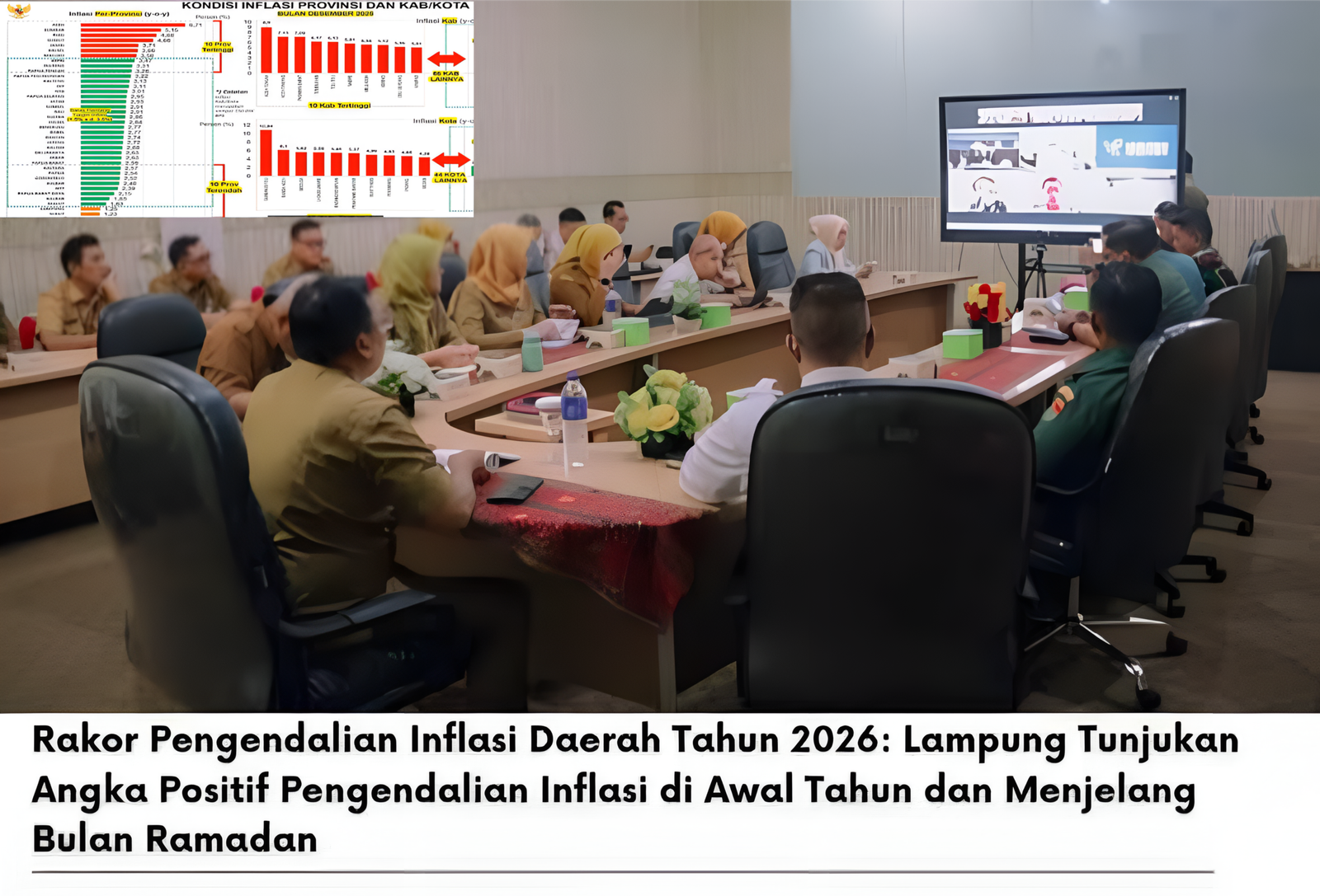 Satu Tahun Kepemimpinan Rahmat Mirzani Djausal–Jihan Nurlela: Lampung Bergerak Cepat Menuju Daerah Maju dan Berdaya Saing