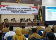 Pejabat Lokal Dominasi Hasil Uji Kompetensi JPTP Tanggamus, 3 Peserta Impor Gugur