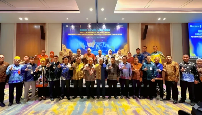Perkuat Ekonomi Digital, BPKAD Lampung Berperan Aktif dalam HLM dan Rakorwil TP2DD 2026