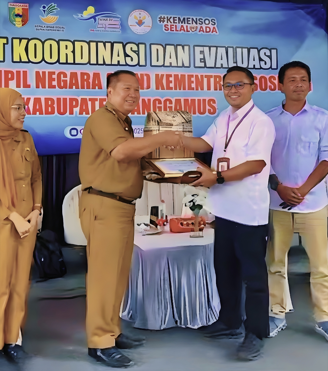 Kawal Bantuan Tepat Sasaran, Kadis Sosial Tanggamus Pimpin Rakor dan Evaluasi ASN Kemensos di Awal Tahun